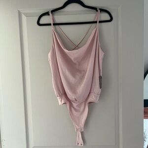 Express Light Pink Bodysuit